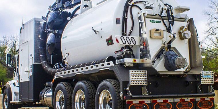 Hydrovac Truck